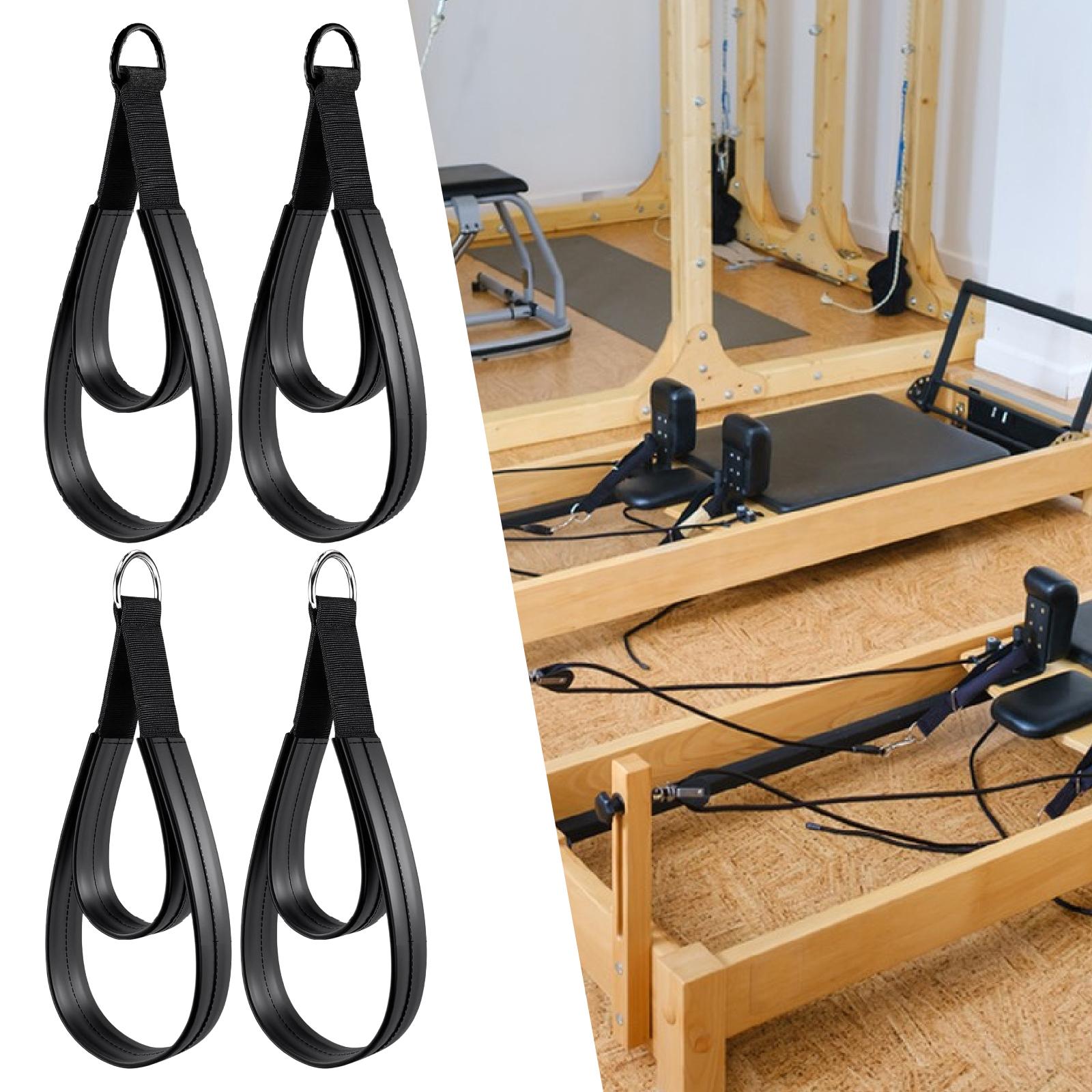 Pilates Yoga Ring Exercises - 2x D-ringi Pasek Uchwyt Wielofunkcyjne Pilates