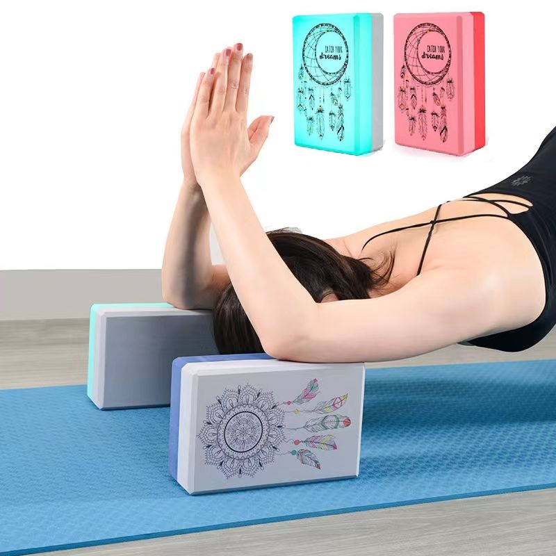 Pilates Yoga Block - Dwa kolory EVA Yoga klocki do