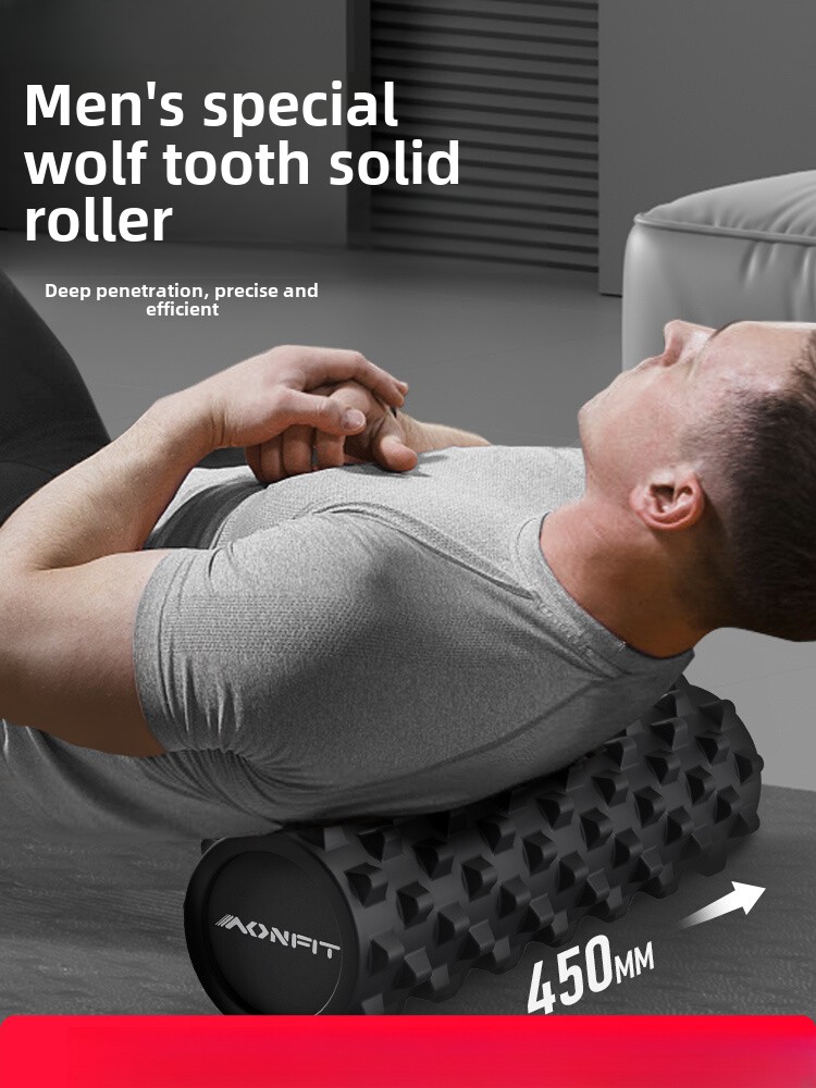Pilates Yoga &A - Profesjonalny wałek do masażu z litej