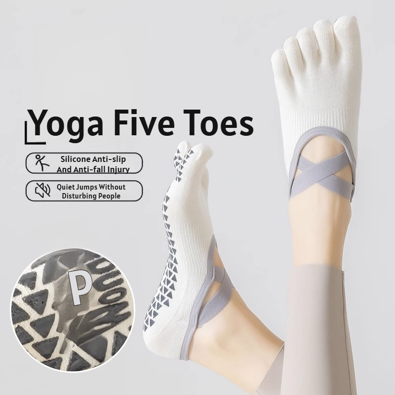 Pilates Yoga &A - Letnie cienkie skarpety do jogi z