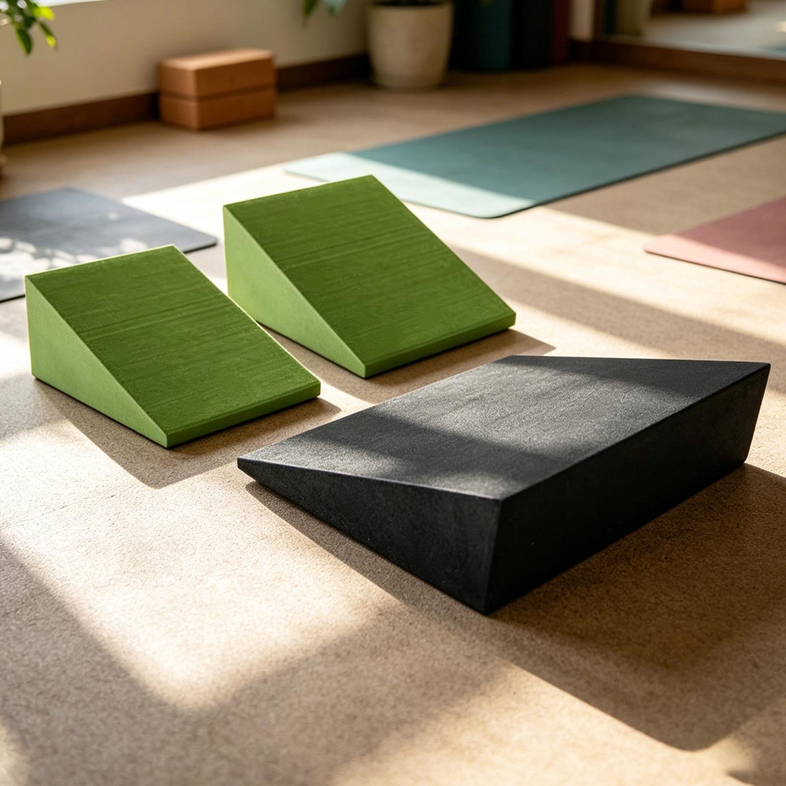 3 szt. Kliny do jogi z pianki  – Pilates Yoga Block recenzja i cena