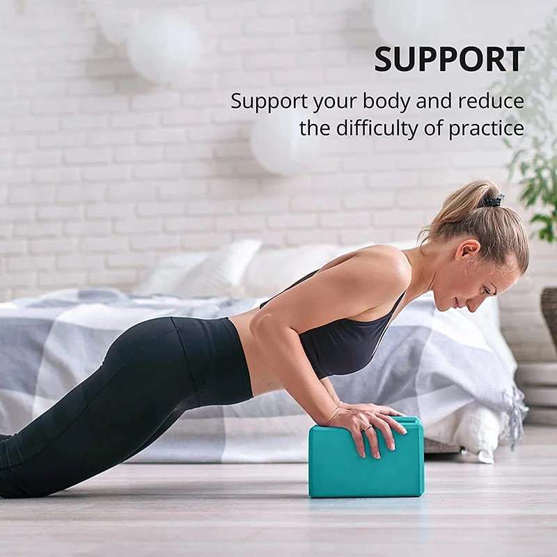 Klocki do jogi siłownia pianka – Pilates Yoga Block recenzja i cena