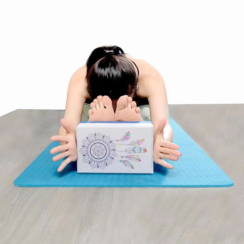 Dwa kolory EVA Yoga klocki do  – Pilates Yoga Block recenzja i cena