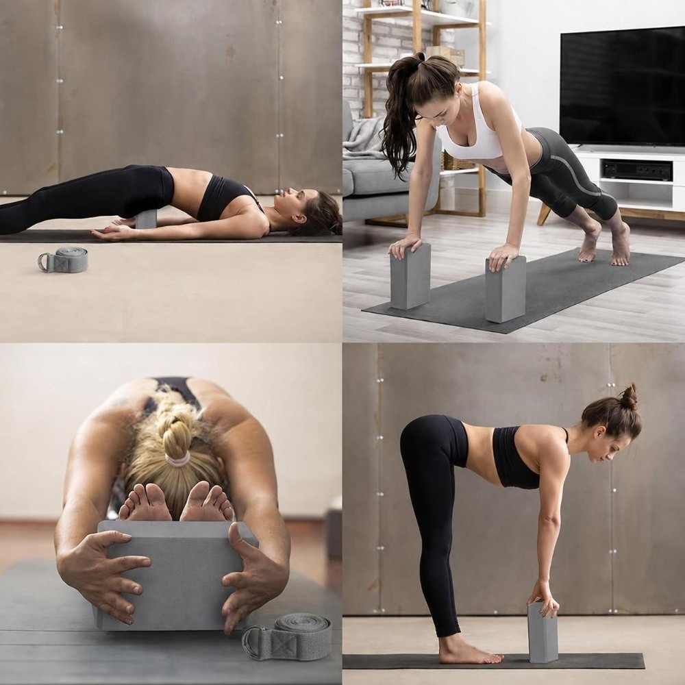 2 sztuki wytrzymałych bloków d – Pilates Yoga Block recenzja i cena