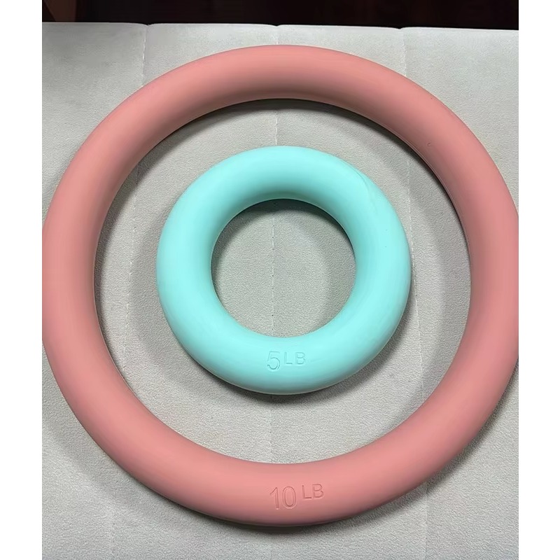 Okrągłe żelazne kółko - narzęd – Pilates Yoga Ring Exercises recenzja i cena