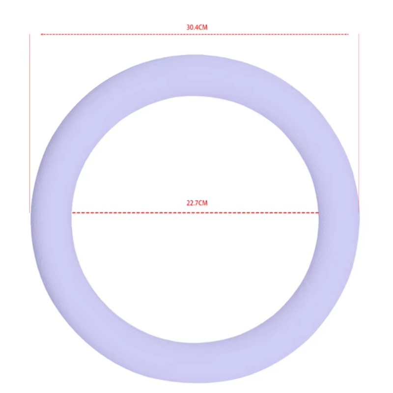 Okrągłe żelazne kółko - narzęd – Pilates Yoga Ring Exercises recenzja i cena