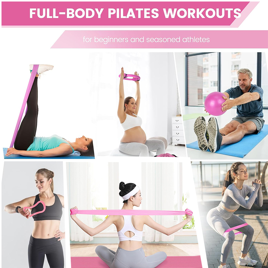 Personalizowany ZESTAW do Ćwic – Pilates Yoga Ring Exercises recenzja i cena