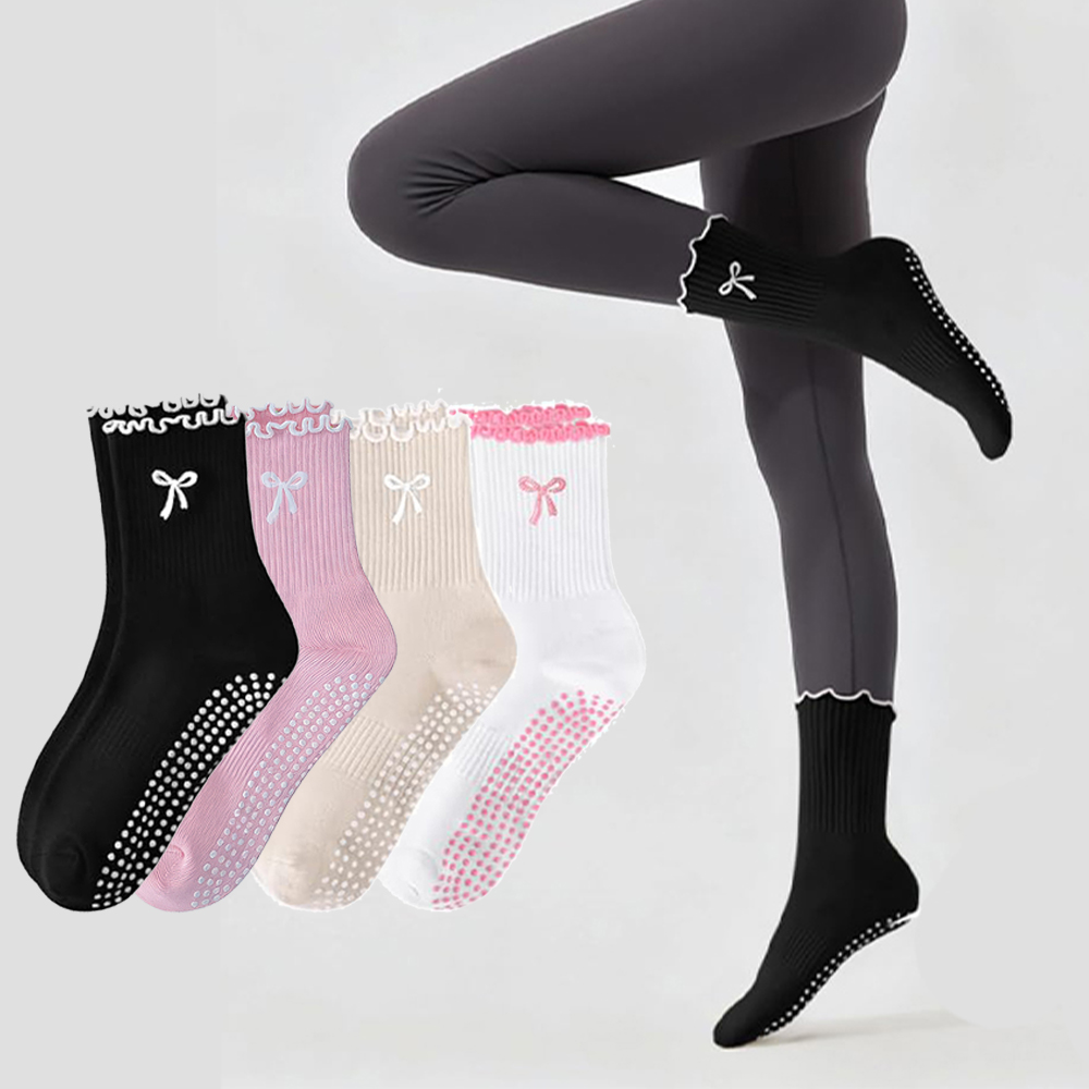 3 Pary Antypoślizgowych Skarpe – Pilates Yoga Hose recenzja i cena
