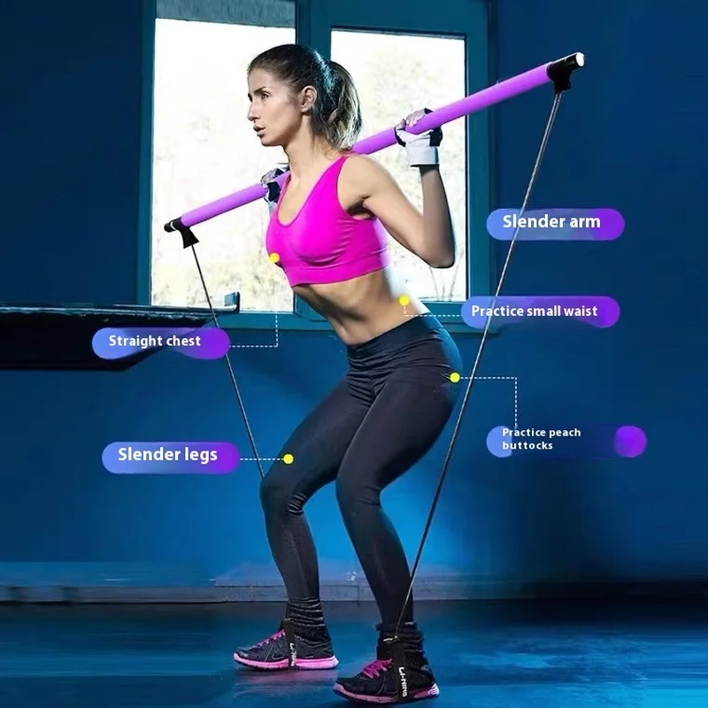 Drążek do pilatesu - Regulowan – Pilates Yoga Ring Exercises recenzja i cena